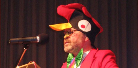 Bringt seit 33 Jahren die Litzmer Narren zum Lachen: Gerhard Wagner